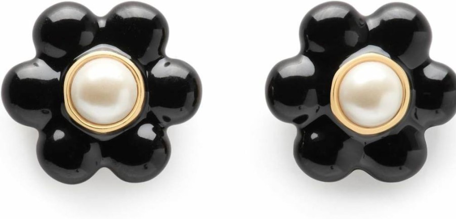 Kate Spade New York Floral Stud Earrings - Petal Puff Design for Women
