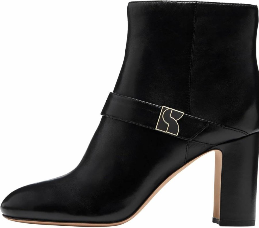 Kate Spade New York Women's Dakota Zip-Up Ankle Boots with Heel
