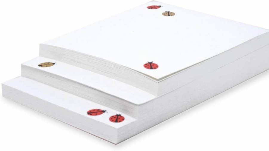Kate Spade New York Dream In Color Notepad Set - 3 Assorted Size Cute Notepads, 75 Sheets Each, Colorful Paper for Desk Notes & Office Supplies