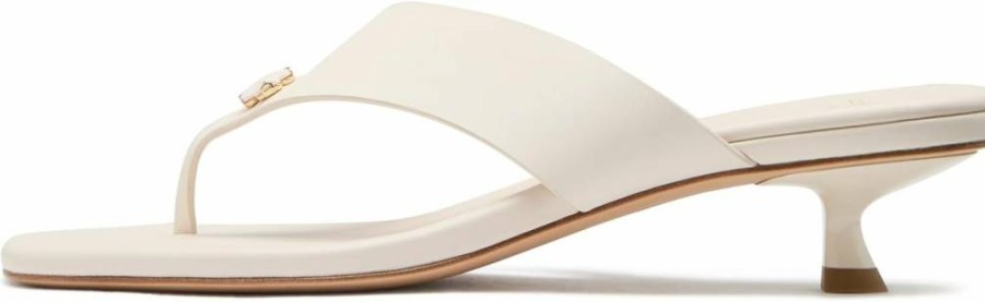 Kate Spade New York Women's Floral Heel Sandals - Elegant Flower Design Dress Sandals for Women