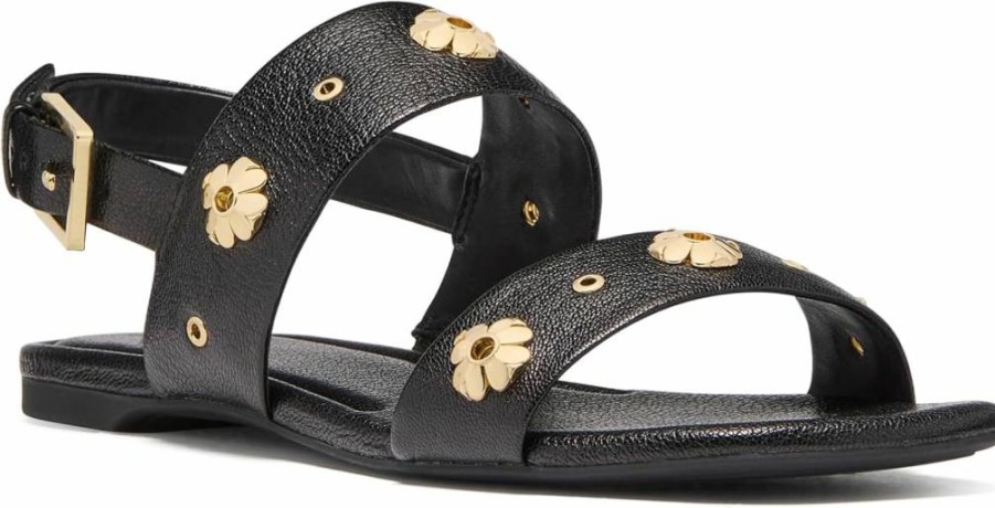 Kate Spade New York Women's Flat Sandals - Stylish Comfortable Summer Fashion Shoes