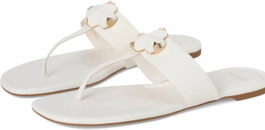 Kate Spade New York Women's Floral Sandals - Stylish Flower Design Summer Sandals for Women