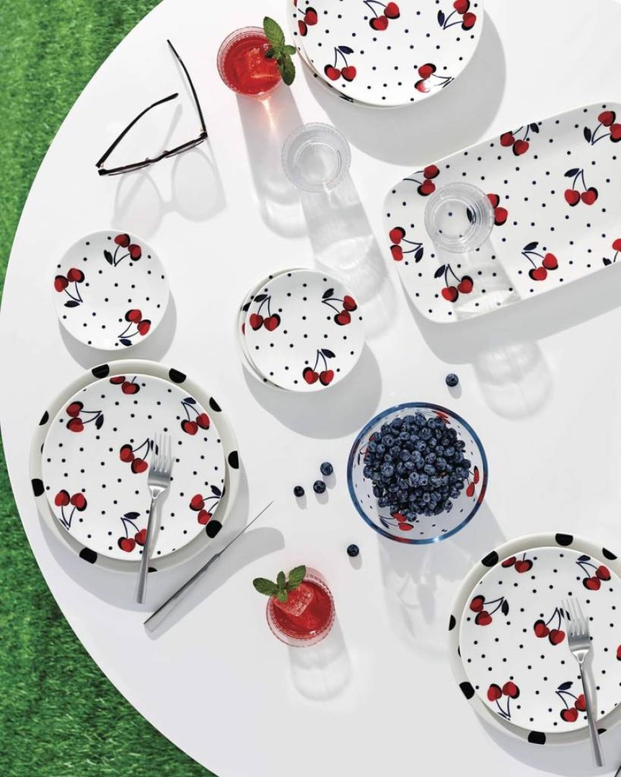 Kate Spade New York Wickford 2-Piece Clear Glass Set - Pack of 1, Elegant Drinkware for Cocktails & Beverages
