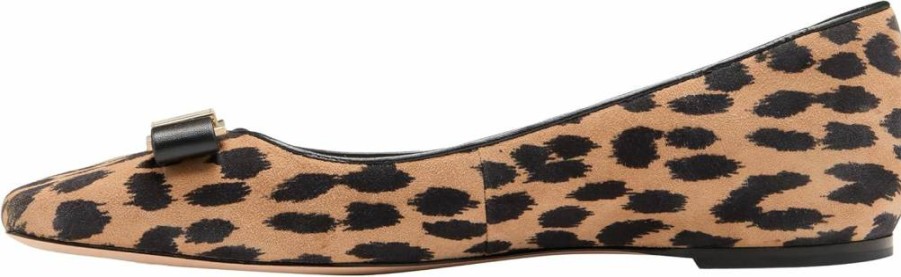 Kate Spade New York Women's Bowdie Ballet Flats - Comfortable & Stylish Bow Detail Flat Shoes for Women