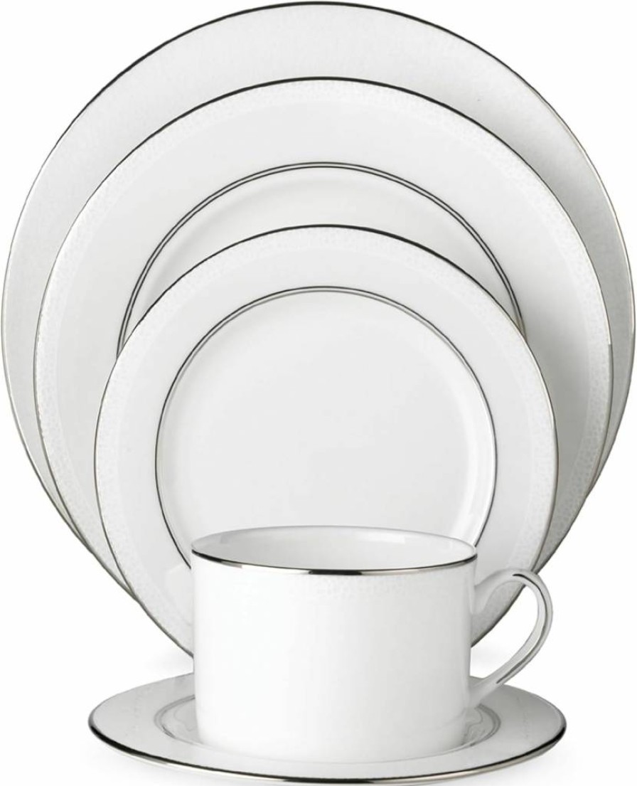 Kate Spade New York White Oval Serving Platter – 13 Inch Elegant Dinnerware for Entertaining
