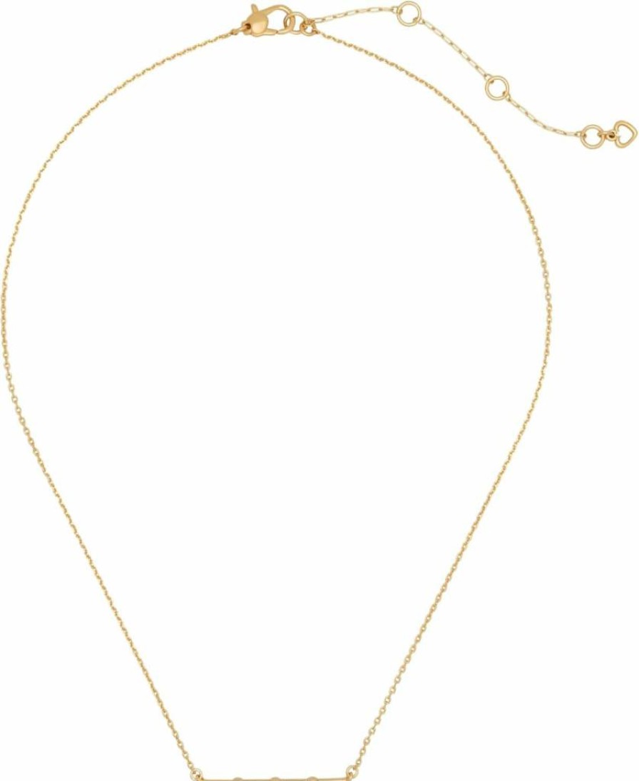 Kate Spade New York Shimmering Pendant Necklace - Elegant & Sparkling Jewelry