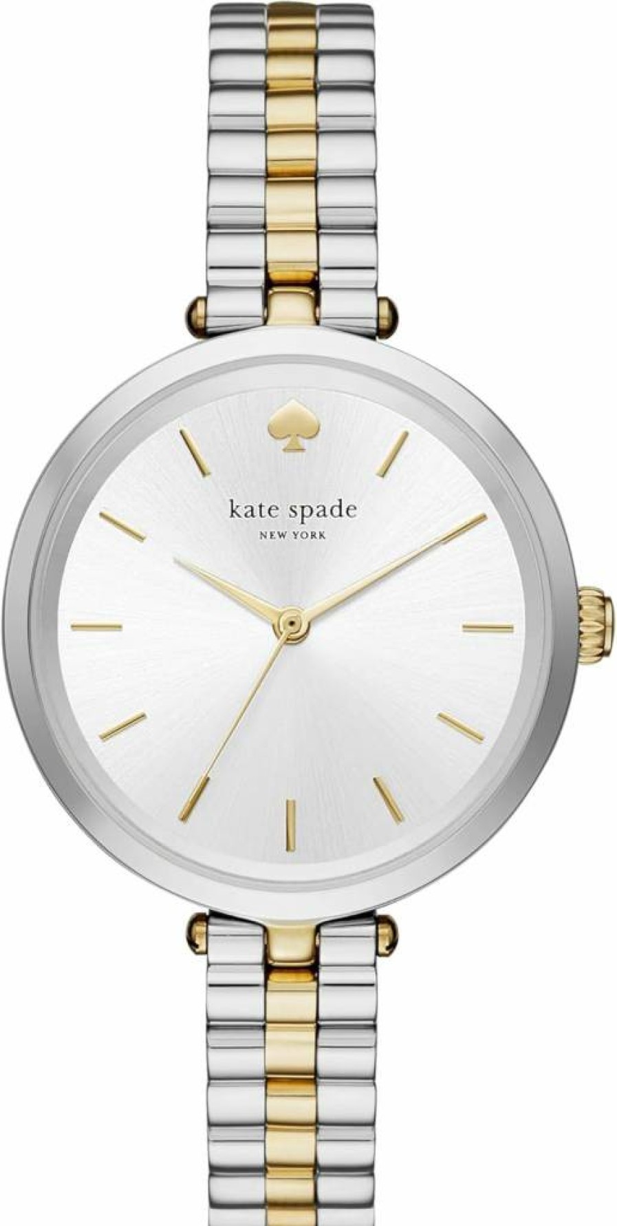 Kate Spade New York Holland Women's Watch - Stainless Steel Bracelet or Leather Band, Elegant Designer Timepiece
