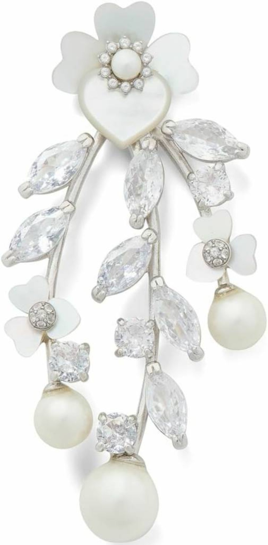 Kate Spade New York Precious Pansy Drop Earrings with Chandelier Design for Women