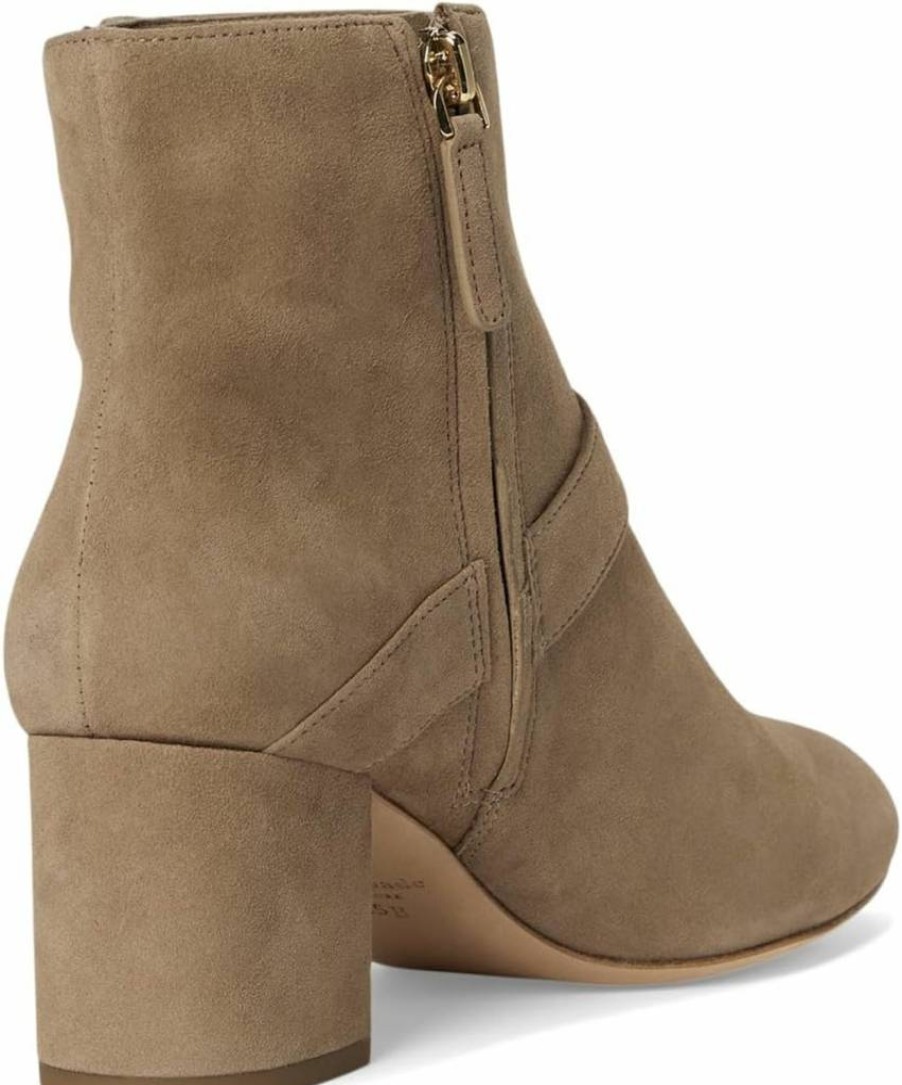 Kate Spade New York Women's Dakota Ankle Booties Mid Heel Zip Up Boots Fashion Footwear