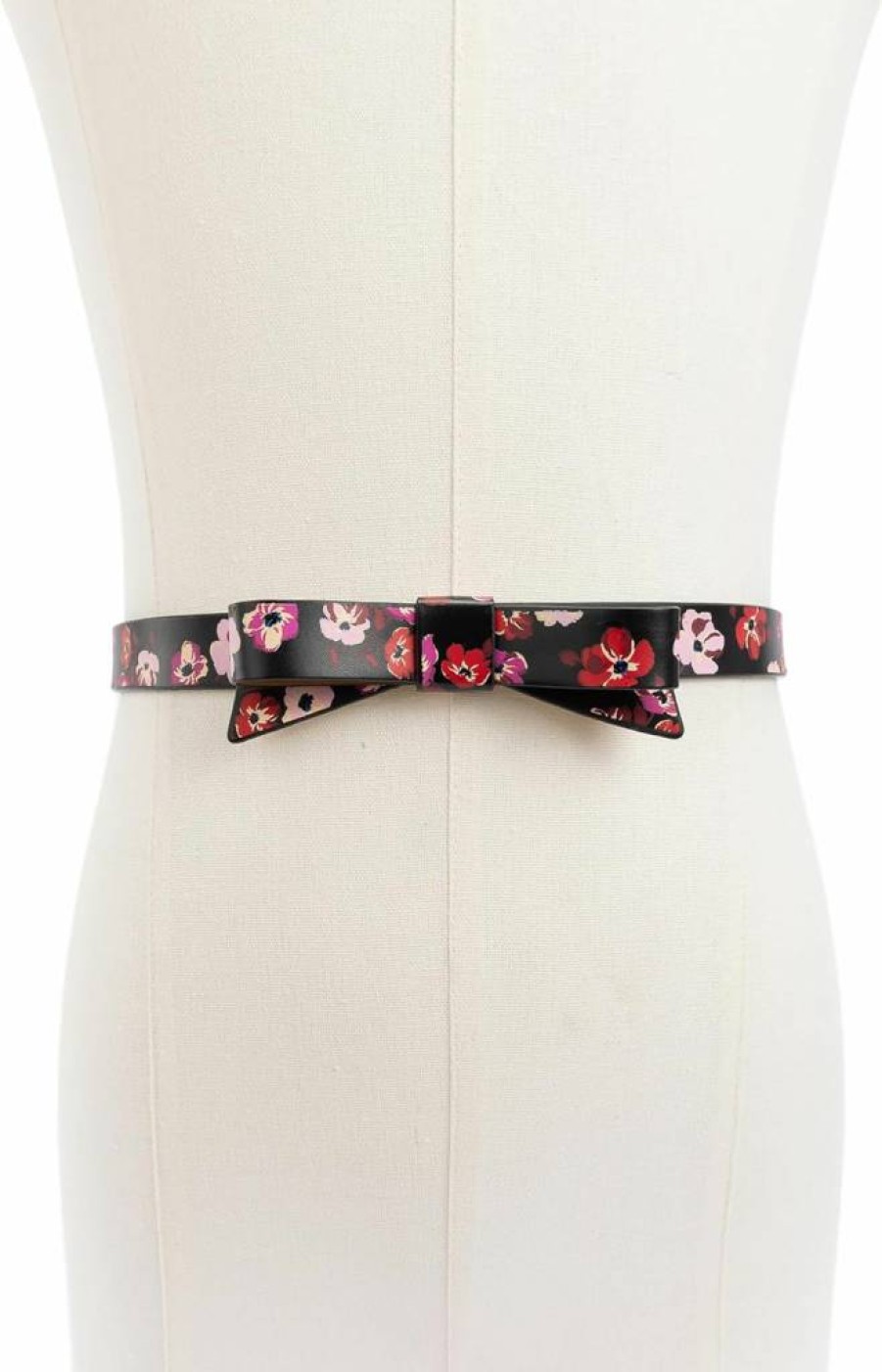 Kate Spade New York Women's Bow Belt - 0.75 Inch Wide Stylish Accessory for Outfits