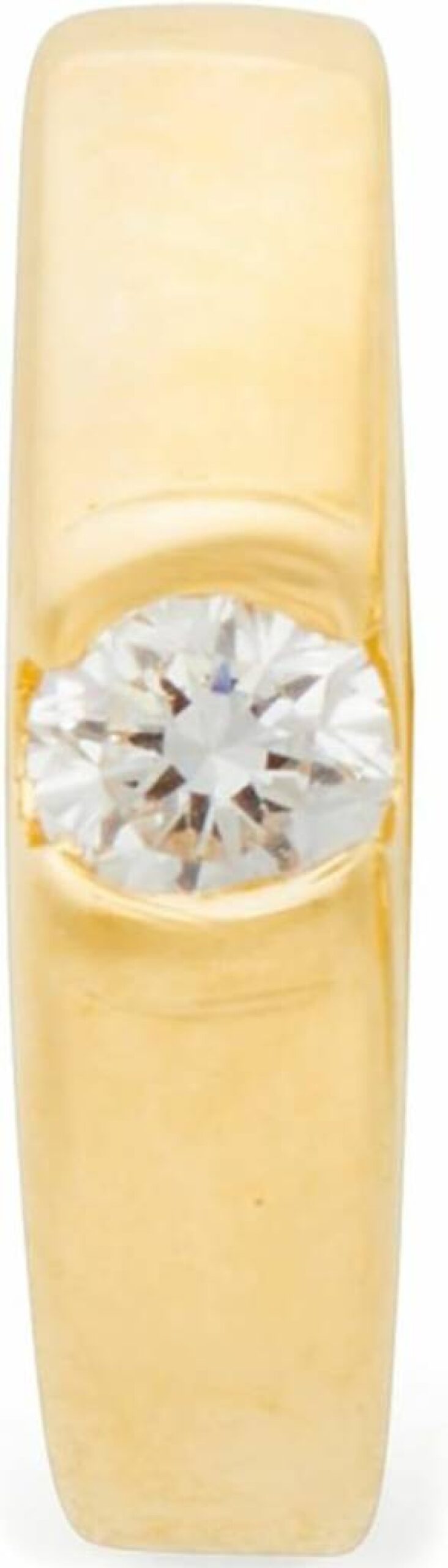 Kate Spade New York Meant To Be Diamond Huggie Earrings - Sterling Silver Gold Hoops with Sparkling Stones