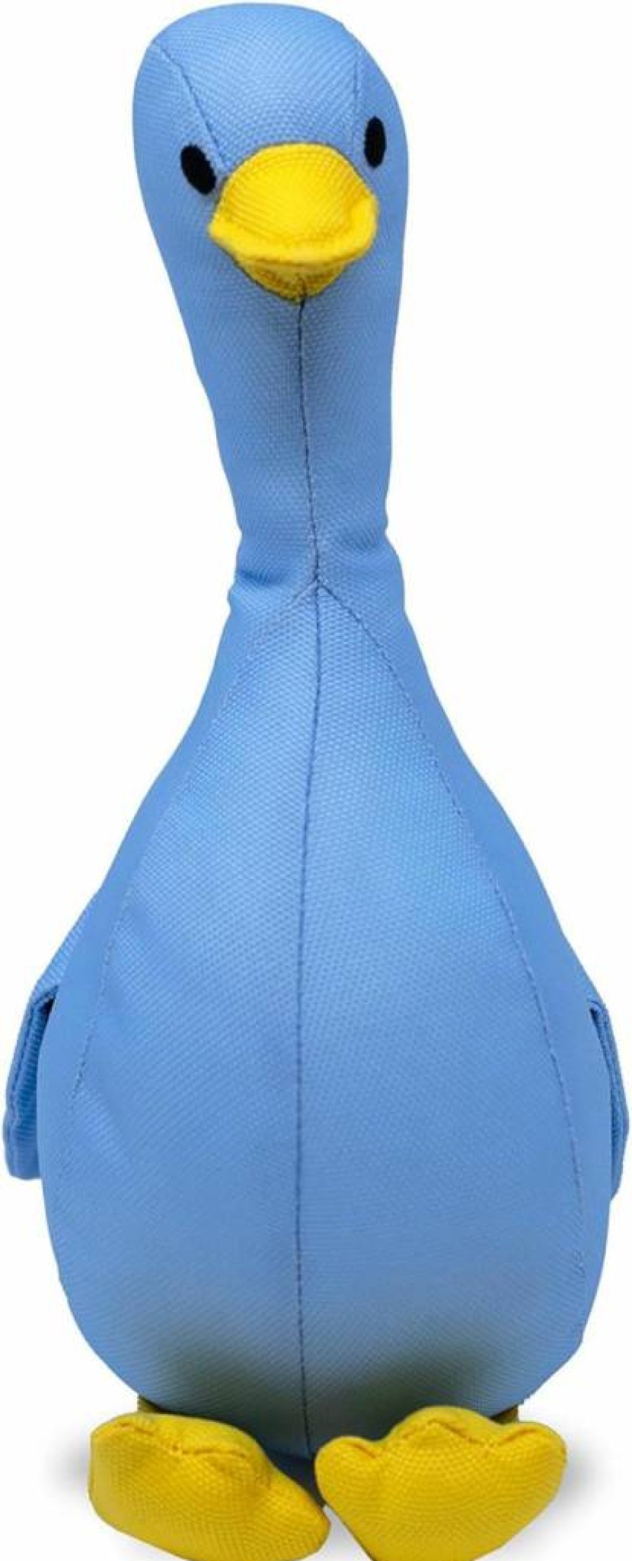 Kate Spade New York Duck Dog Toy - Squeaker & Crinkle Rope Tug Toy for Small, Medium, Large Dogs, Durable Soft Fabric Pet Plaything