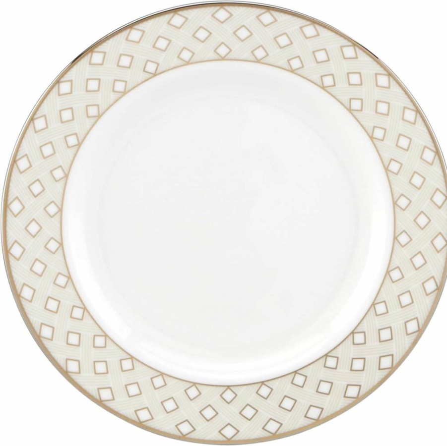Kate Spade New York Waverly Pond 6-Inch Bread and Butter Plate – Set of 1, Decorative Ceramic Dish for Dining & Entertaining