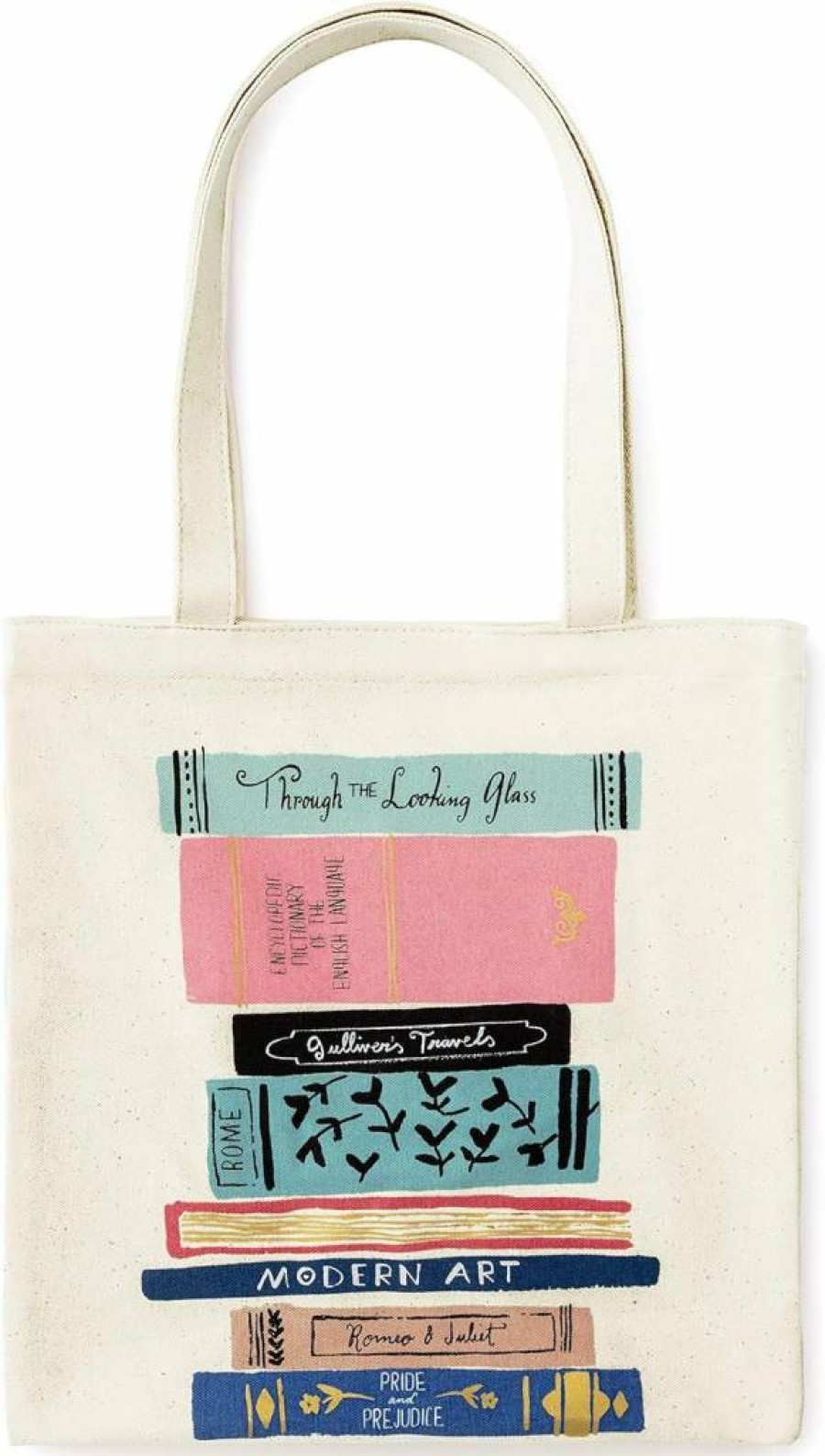 Kate Spade New York Medium Canvas Tote Bag with Interior Pocket - Stylish & Spacious Handbag for Women
