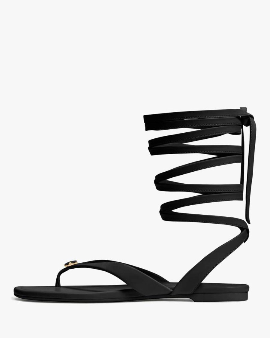 Kate Spade New York Women's Floral Sandals - Elegant Flower Design Summer Flat Sandals for Women