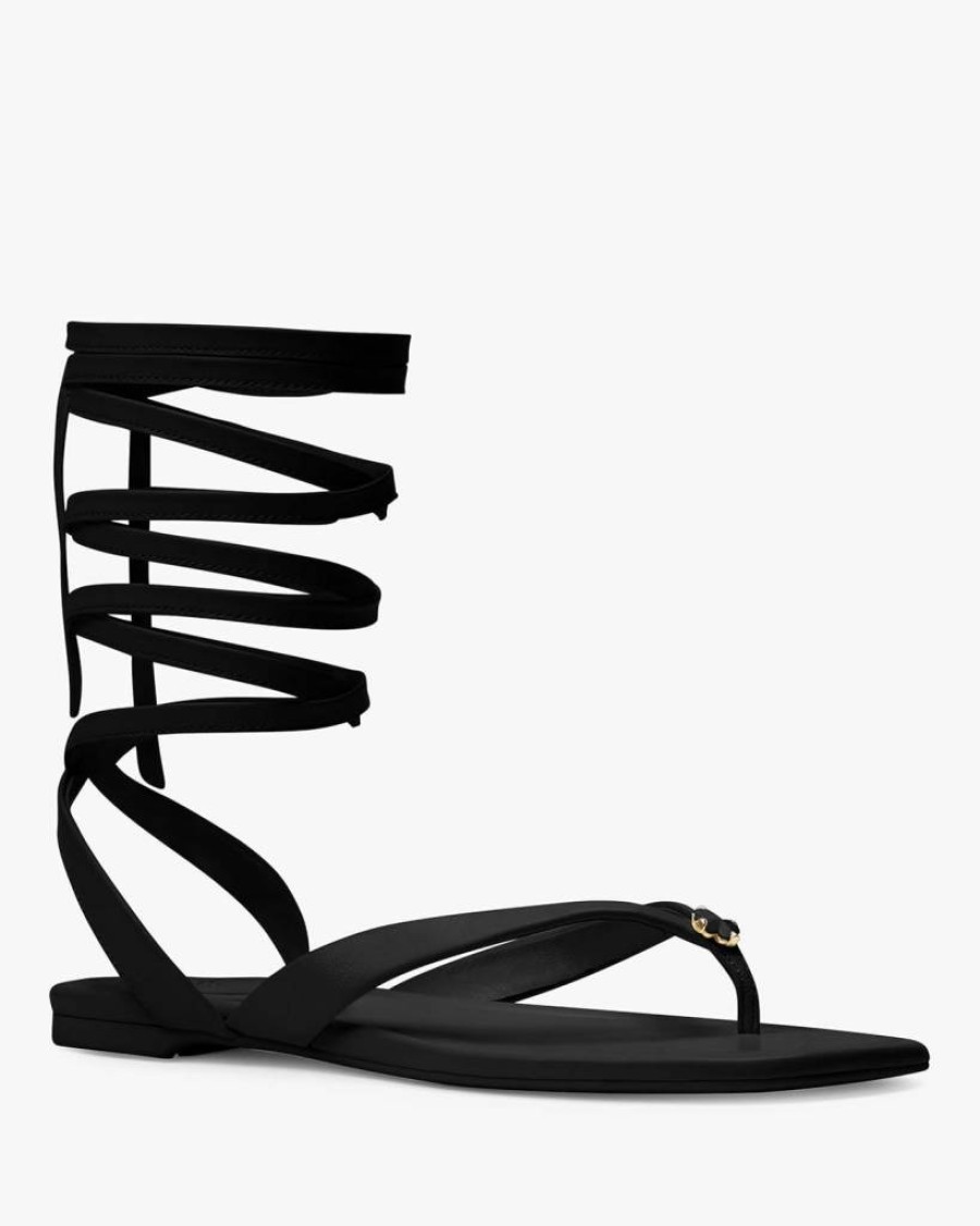 Kate Spade New York Women's Floral Sandals - Elegant Flower Design Summer Flat Sandals for Women