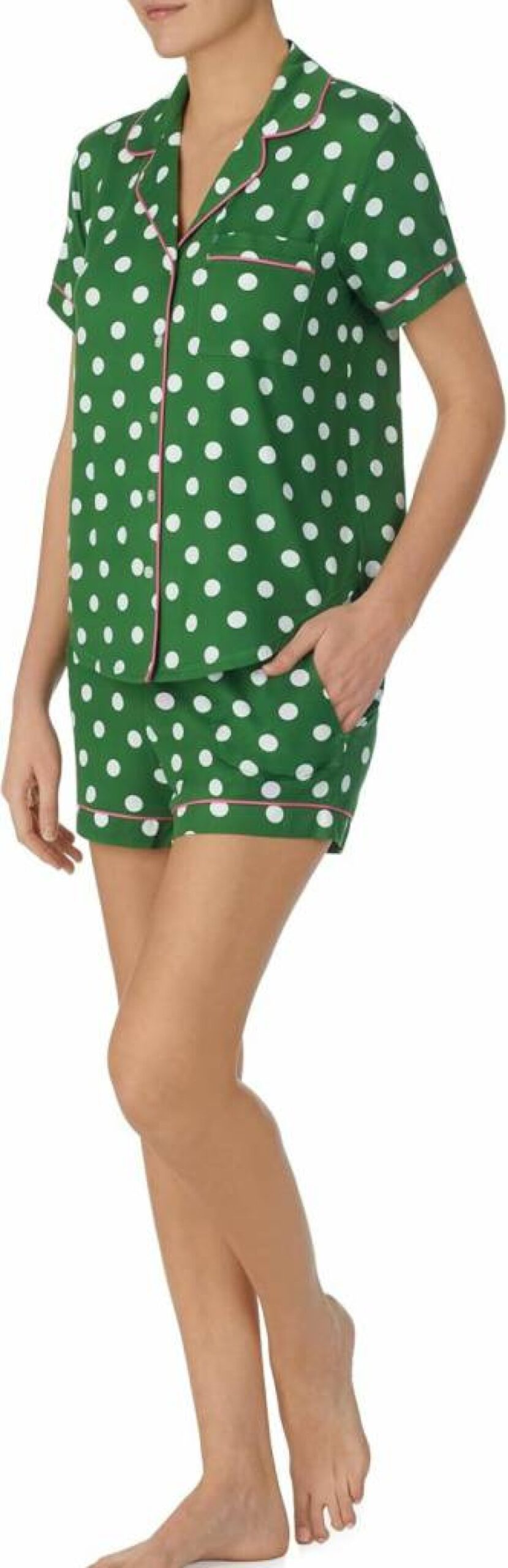 Kate Spade New York Women's Short PJ Set - Comfortable Sleepwear & Lounge Pants
