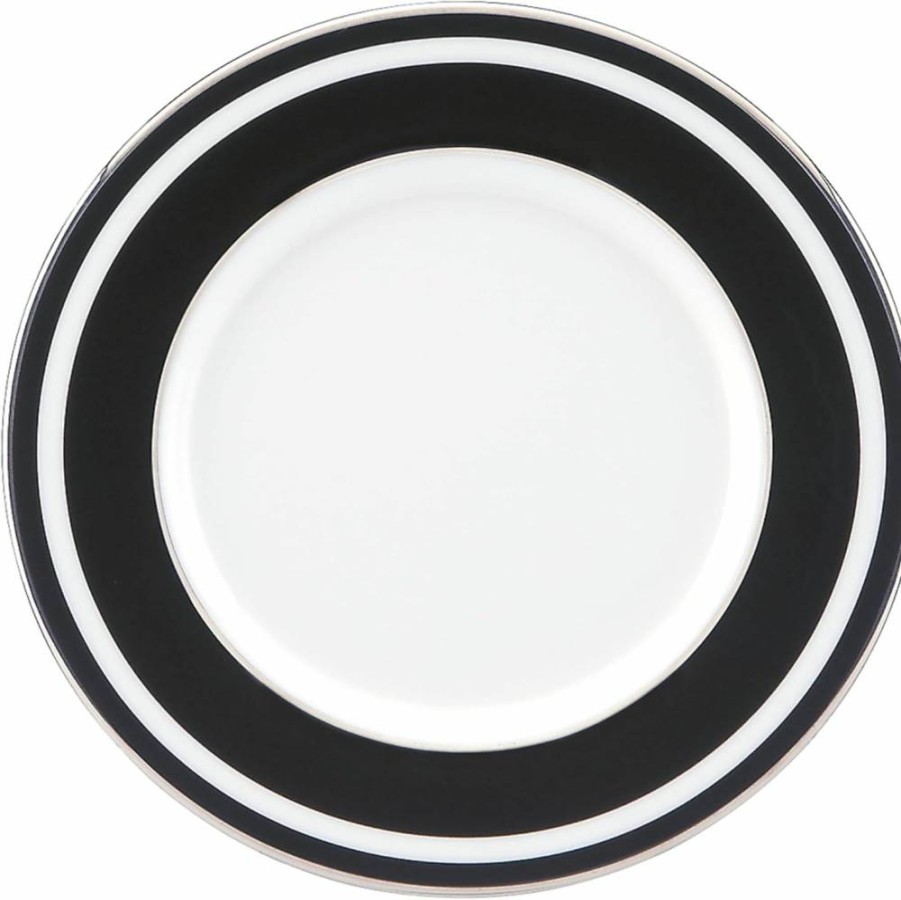 Kate Spade New York Parker Place Blue Bread Plate – 0.40 Lb Ceramic Serving Dish for Elegant Dining