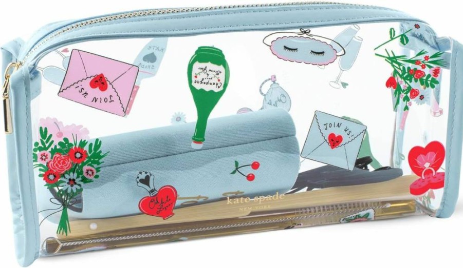 Kate Spade New York Bridal Emergency Kit - 7 Piece Wedding Essentials Set for Engagement & Wedding Day, Includes Cake Toss Accessories