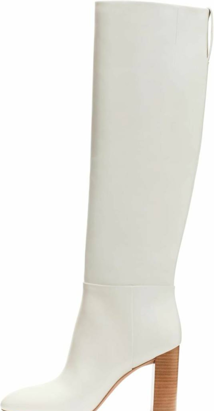 Kate Spade New York Women's Colby Tall Heeled Boots - Leather Ankle Booties with Block Heel for Women