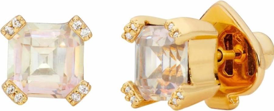 Kate Spade New York Dazzle Stud Earrings | Sparkling Rhinestone Studs for Women | Fashion Jewelry Gift