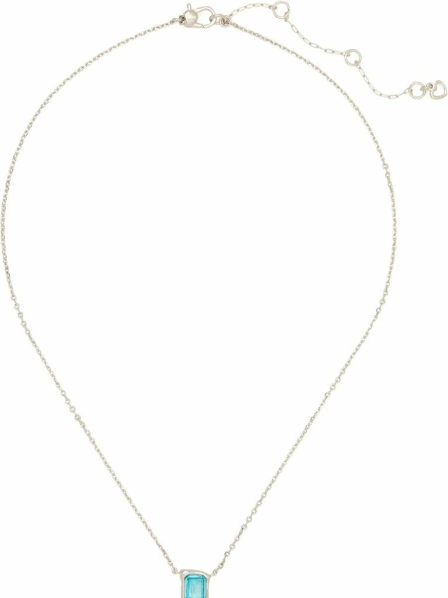 Kate Spade New York Molten Glass Pendant Necklace - Elegant Dangling Jewelry for Women