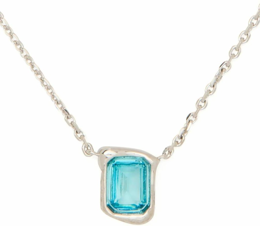 Kate Spade New York Molten Glass Pendant Necklace - Elegant Dangling Jewelry for Women