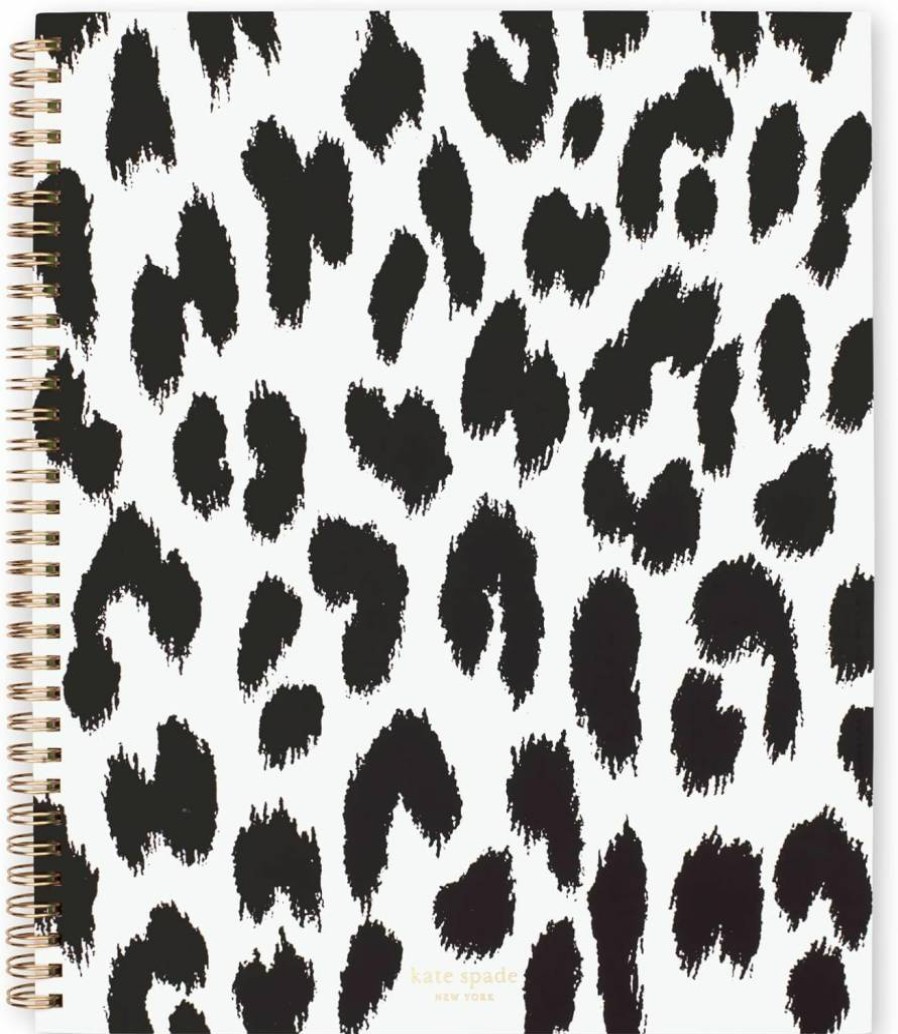 Kate Spade New York Spiral Notebook - 11x9.5 Inch Large College Ruled Journal with 160 Pages, Stylish Lined Notebook for Work & School