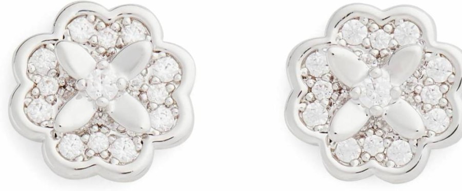 Kate Spade New York Heritage Bloom Stud Earrings - Floral Stud Earrings for Women