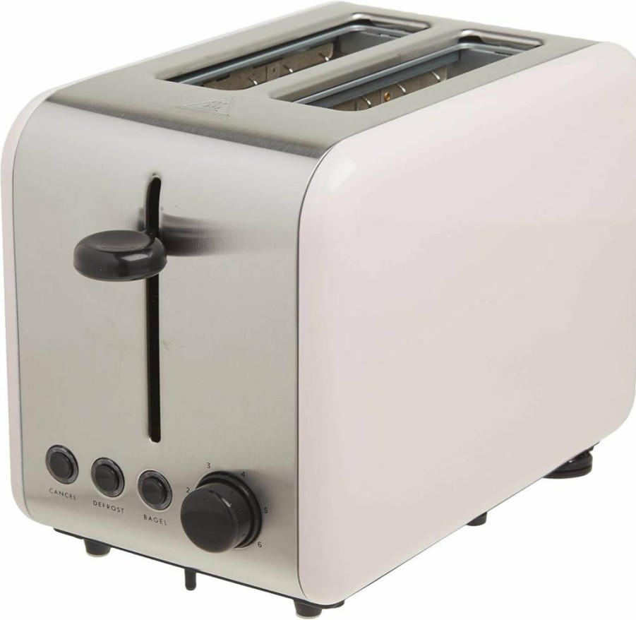 Kate Spade New York White Vintage Cherry Print Toaster - Retro Style Kitchen Appliance
