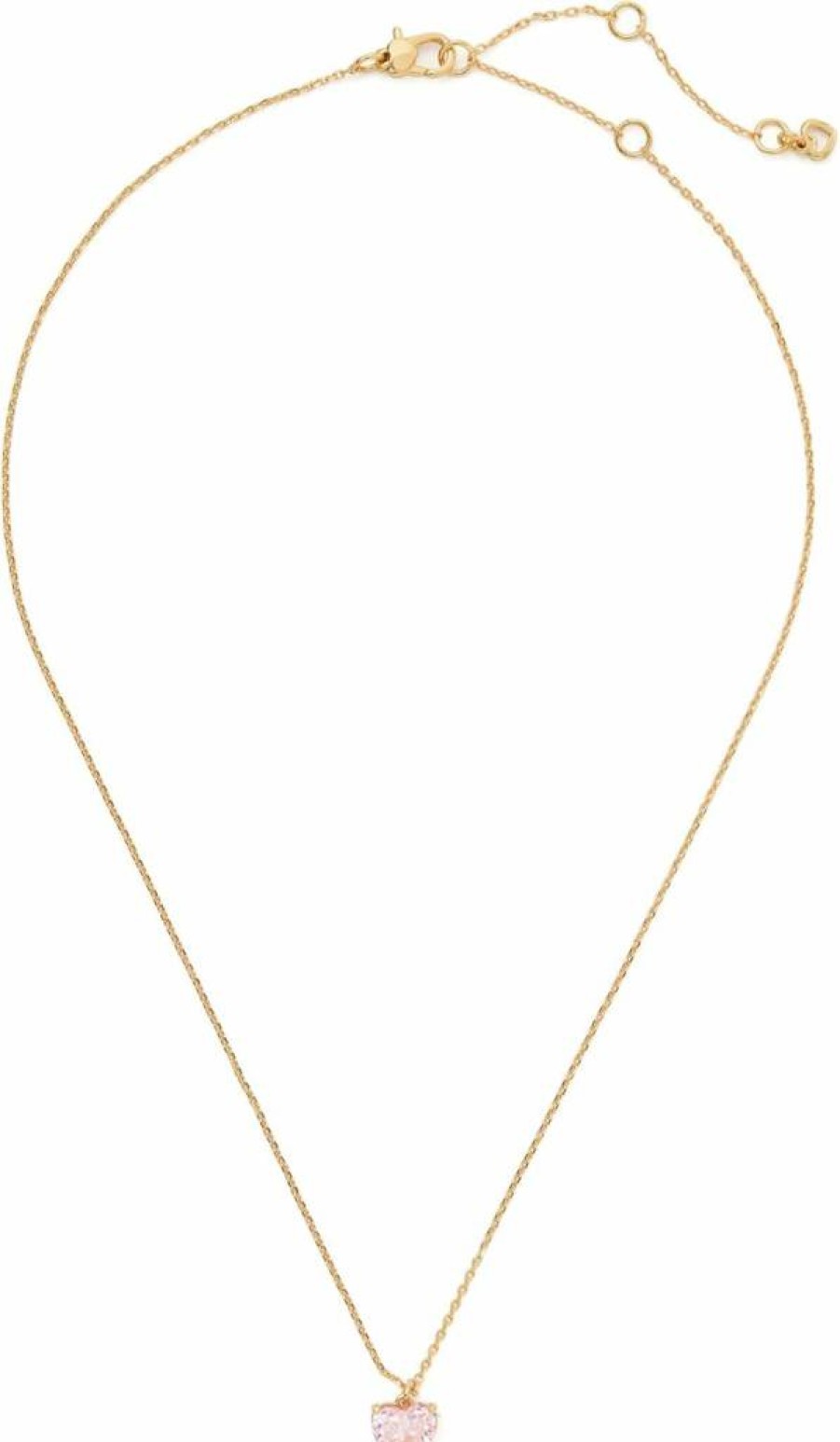 Kate Spade New York My Love Heart Pendant Necklace - Sterling Silver Romantic Jewelry Gift