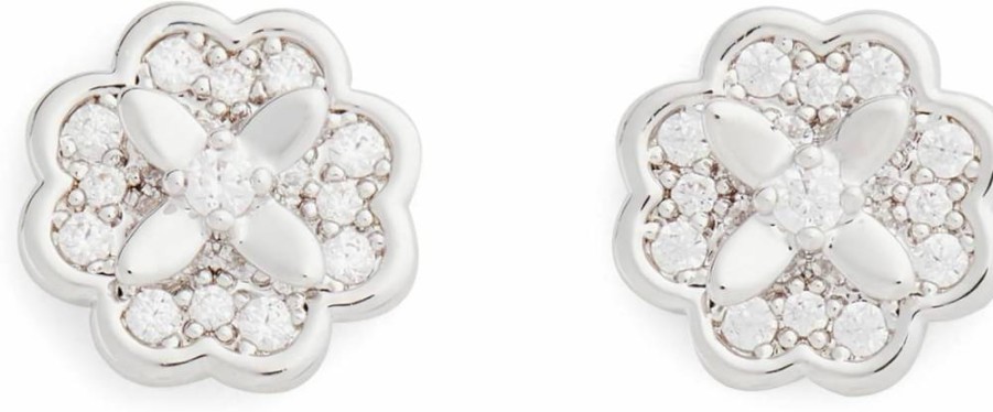 Kate Spade New York Heritage Bloom Stud Earrings - Floral Studded Design for Women