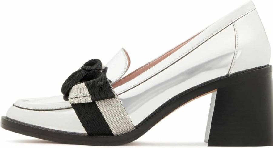 Kate Spade New York Women's Leandra Metallic Loafers - Stylish Slip-On Pumps for Women