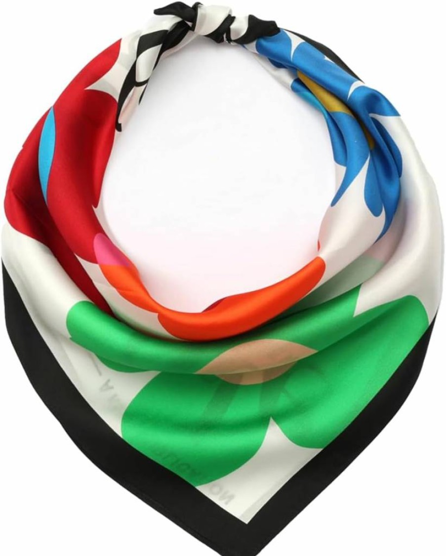 Kate Spade New York Women's Silk Bandana Scarf – Stylish Lightweight Fashion Accessory for Women