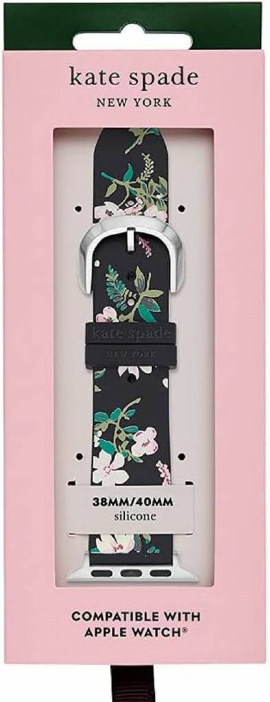 Kate Spade New York Interchangeable Watch Bands for Apple Watch 38mm 40mm 41mm 42mm 44mm 45mm 49mm - Compatible with Series 1 2 3 4 5 6 7 8 9 SE & Ultra 1-2 - Leather & Nylon Strap Options