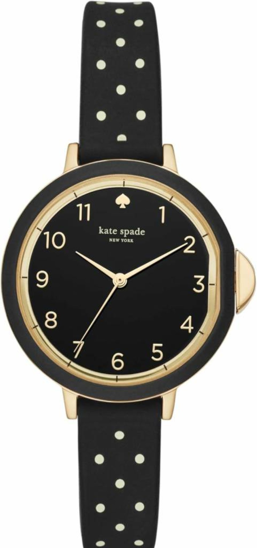 Kate Spade New York Women's Park Row Silicone Band Watch - Stylish Casual Timepiece