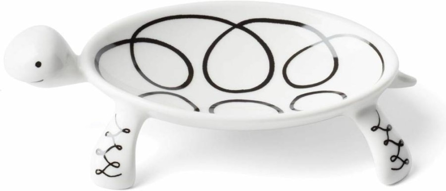 Kate Spade New York Wild Things Turtle Ring Dish - Stylish Ceramic Jewelry Holder for Rings & Trinkets