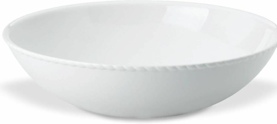 Kate Spade New York White Ceramic Wickford Soup Bowl – Stylish Dining & Tableware