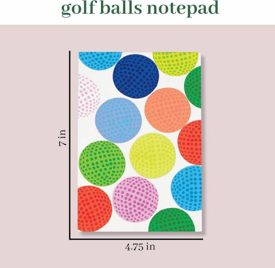 Kate Spade New York Mini Notepad - 7" x 4.75" Small Writing Pad with 100 Blank Sheets for Desktop Notes & Golf Scorekeeping