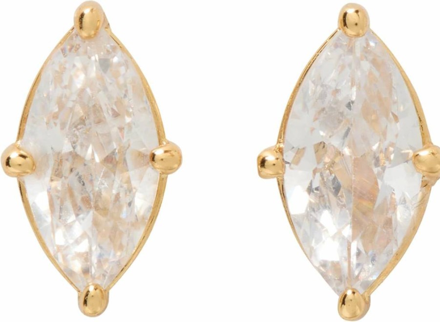 Kate Spade New York Solitaire Stud Earrings - Signature Minimalist Studs for Women