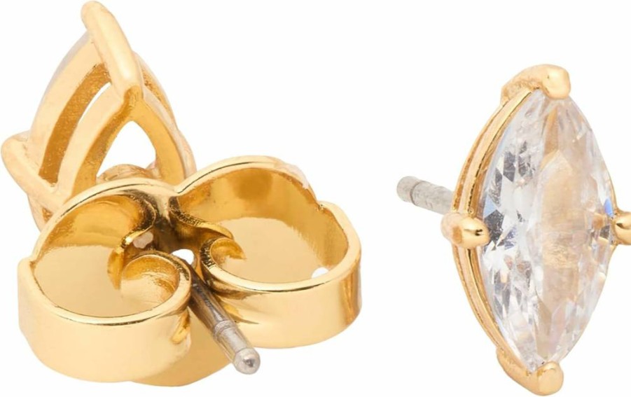 Kate Spade New York Solitaire Stud Earrings - Signature Minimalist Studs for Women