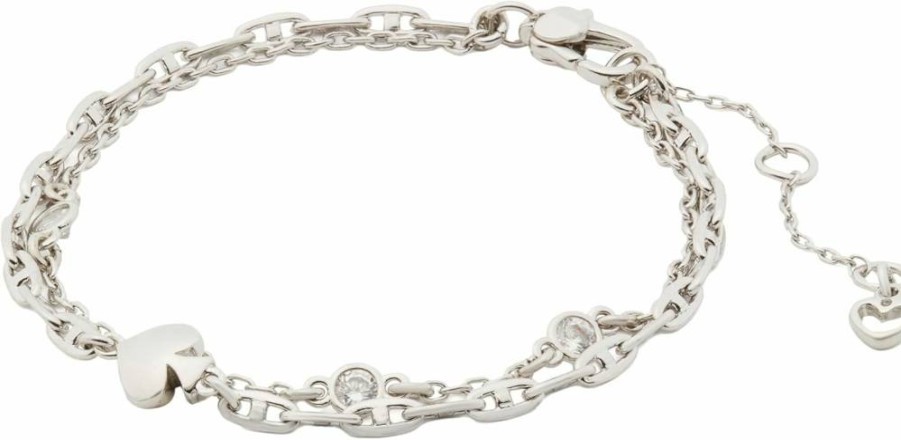 Kate Spade New York So Spade Charm Bracelet for Women - Stylish Gold-Tone Bangle with Elegant Details
