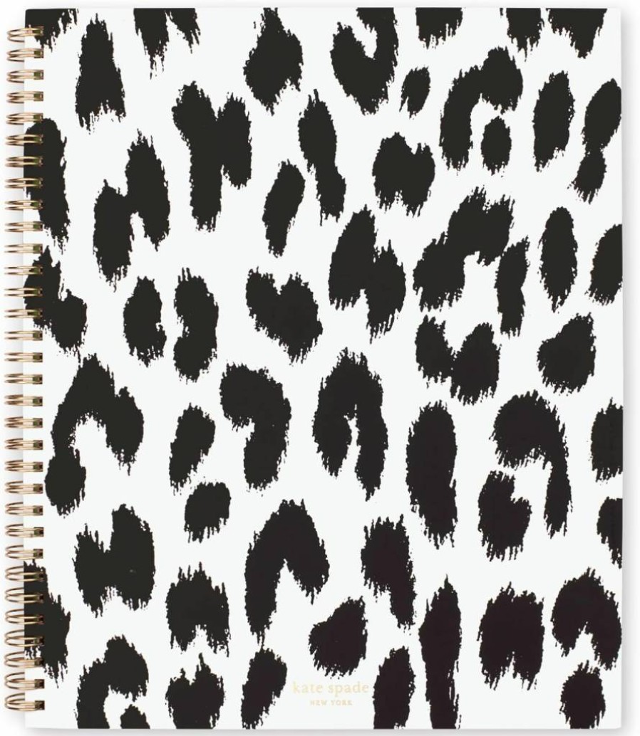 Kate Spade New York Spiral Notebook - 11" x 9.5" Large College Ruled Journal with 160 Pages, Stylish Laptop for Work & School