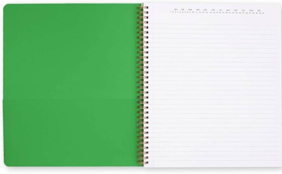 Kate Spade New York Spiral Notebook - 11" x 9.5" Large College Ruled Journal with 160 Pages, Stylish Laptop for Work & School