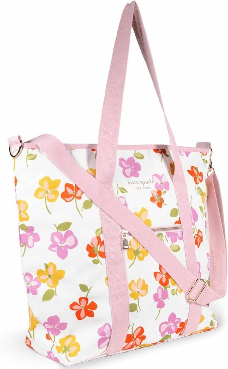 Kate Spade New York Insulated Cooler Tote Bag - Large Soft Sided Beach Cooler with Adjustable Shoulder Strap, Portable Picnic & Travel Tote