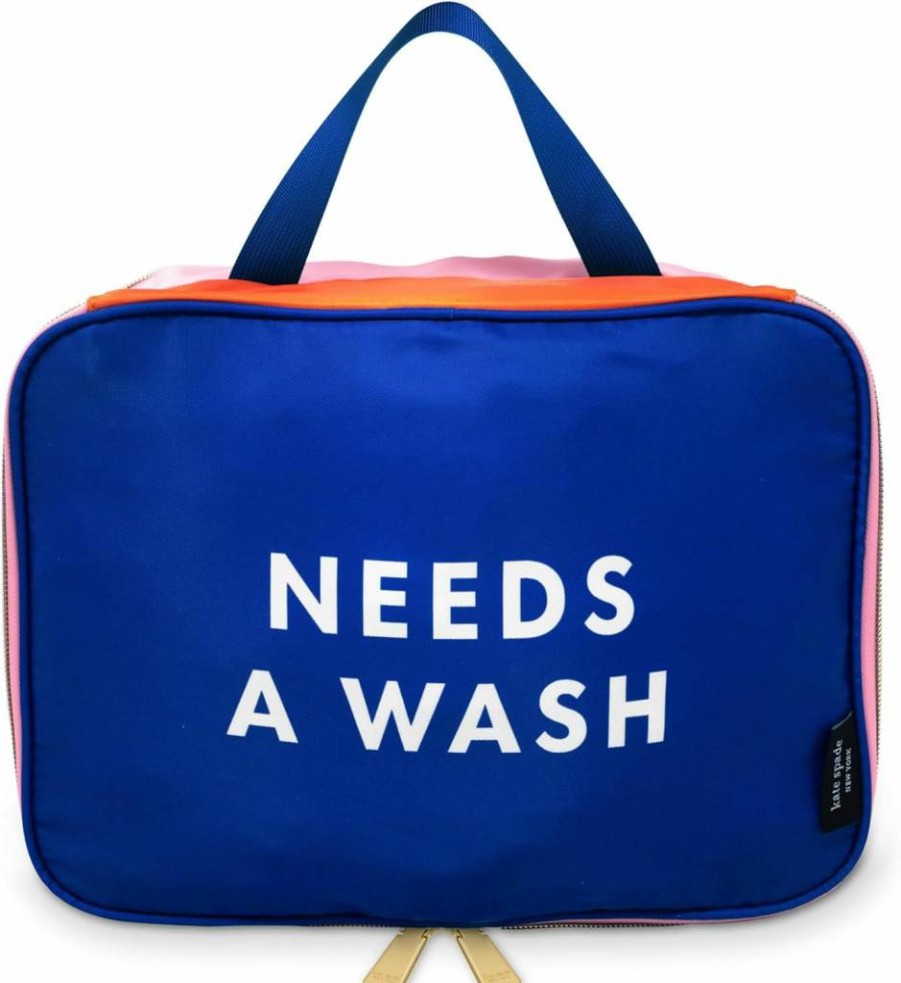 Kate Spade New York Two-Sided Laundry Bag & Packing Cube for Travel - Organize Clean & Dirty Clothes in Suitcase