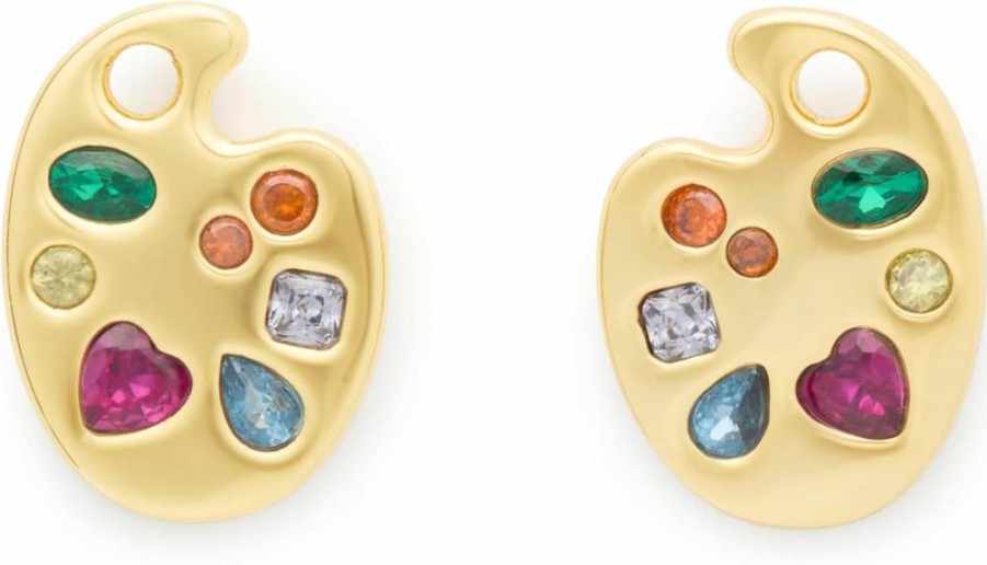 Kate Spade New York Paint The Town Stud Earrings - Sparkling Studs for Women
