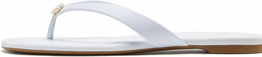Kate Spade New York Women's Floral Sandals - Stylish Flower Design Summer Flat Sandals for Women