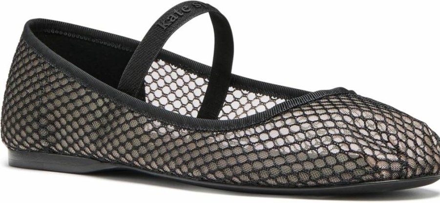 Kate Spade New York Women's Riley Ballet Flat - Comfortable Mesh Slip-On Shoes for Women