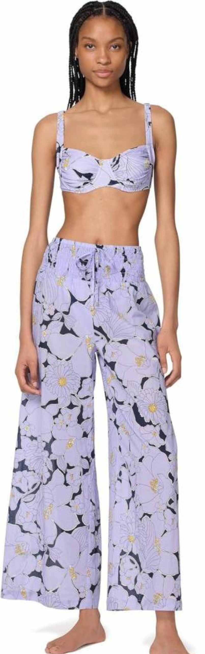 Kate Spade New York Women's Lightweight Cover-Up Pants for Summer Beachwear